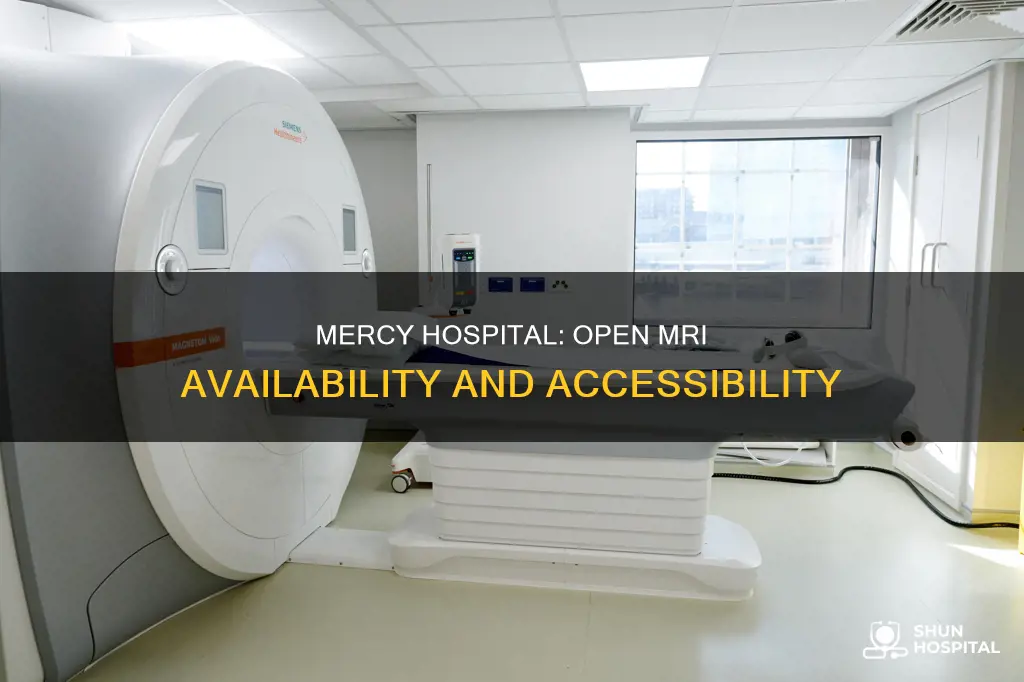 does mercy hospital have an open mri