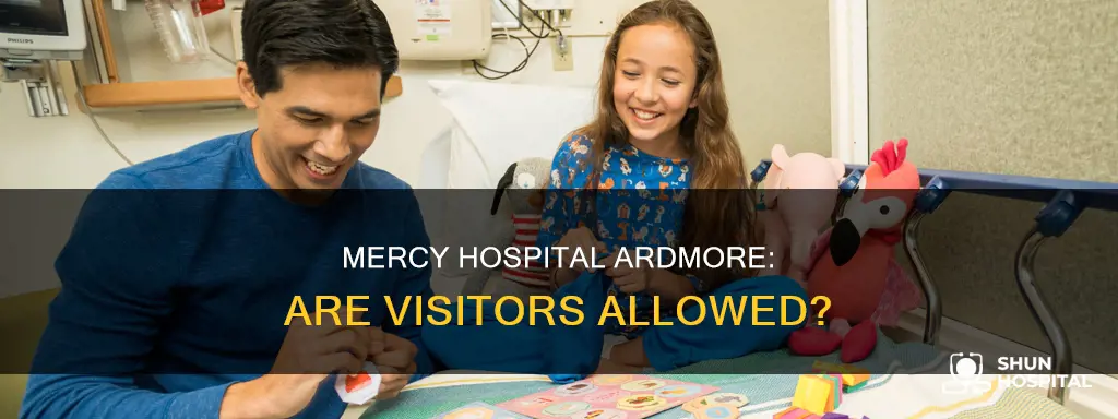does mercy hospital in ardmore allow visitors