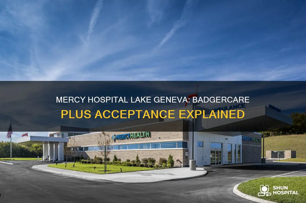 does mercy hospital in lake geneva accept badgercare plus