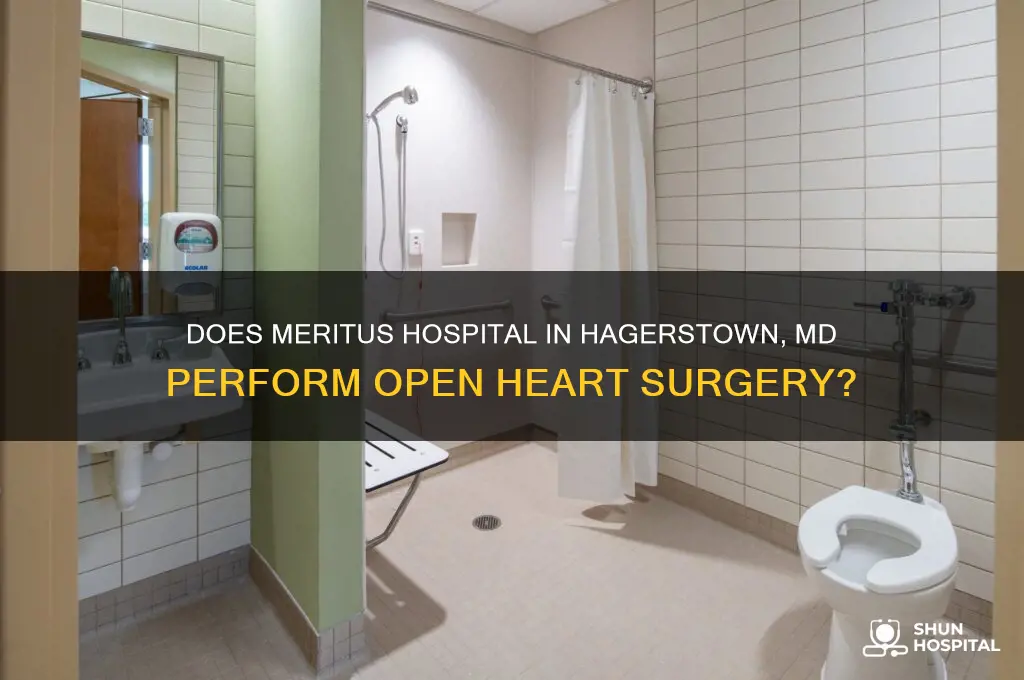 does meritus hospital in hagerstown md do open heart surgery