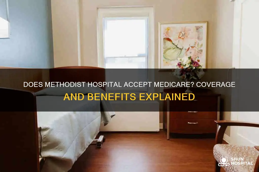 does methodist hospital accept medicare