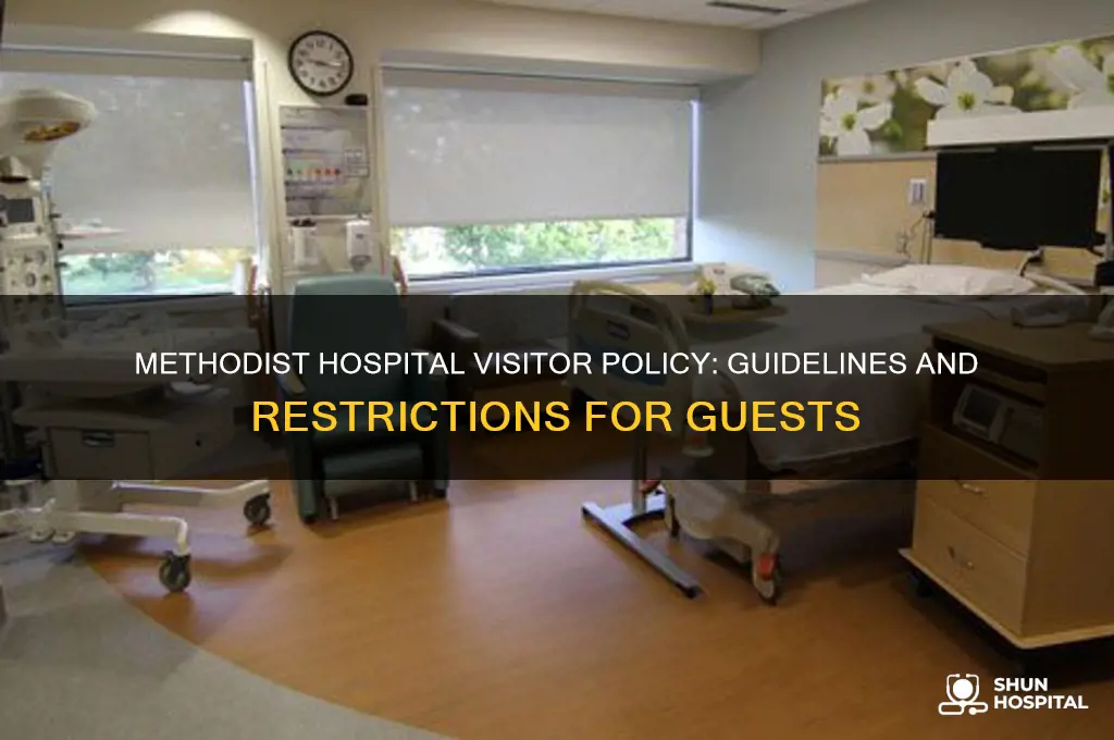 does methodist hospital allow visitors