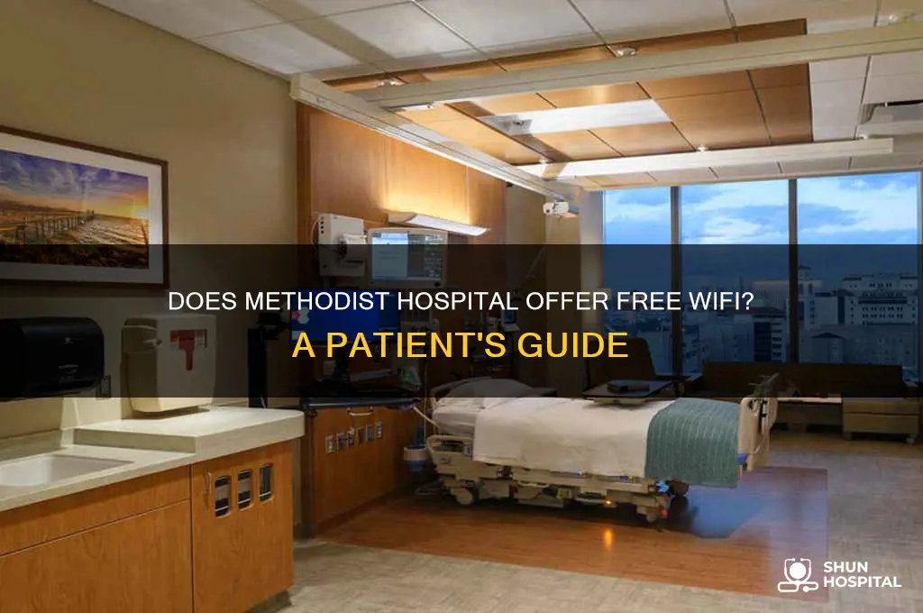 does methodist hospital have wifi