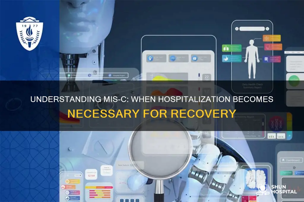does mis-c require hospitalization