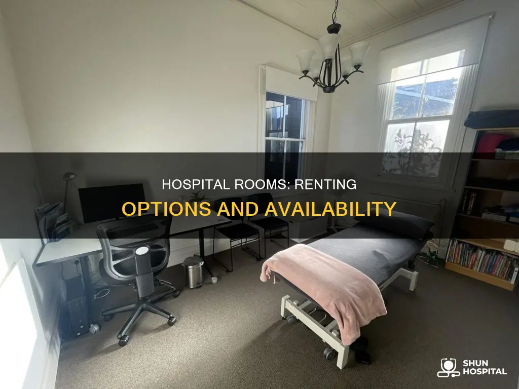 does mu hospital have rooms for rent