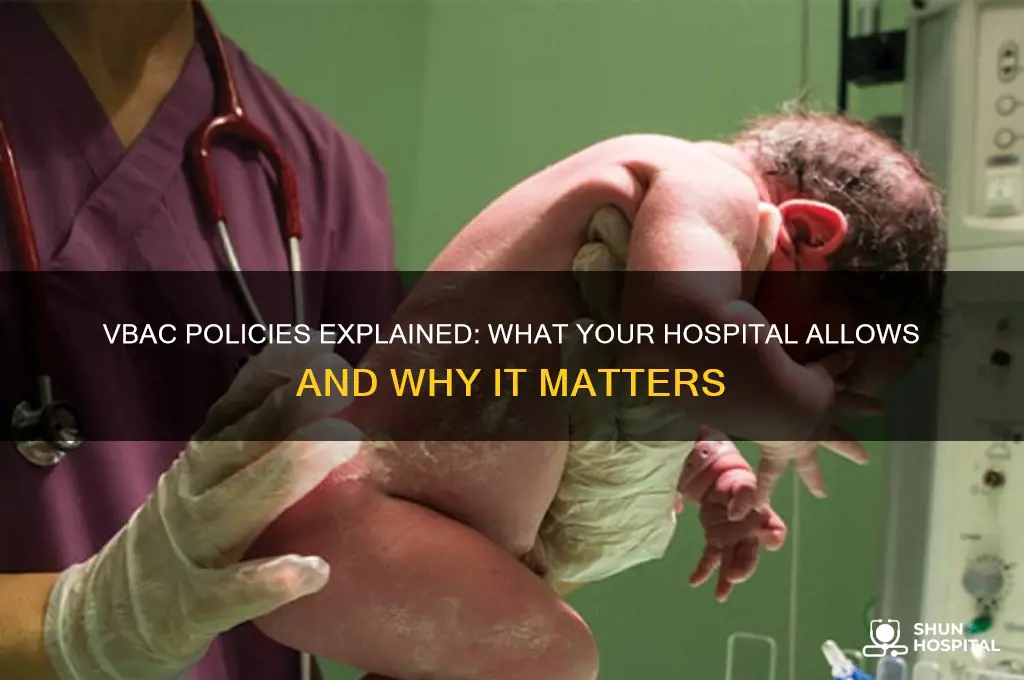 does my hospital allow vbac