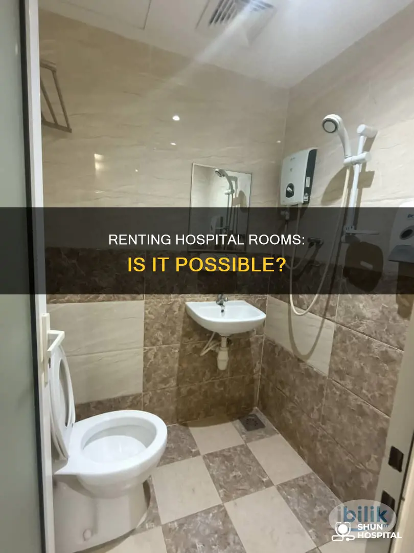 does my hospital have rooms for rent