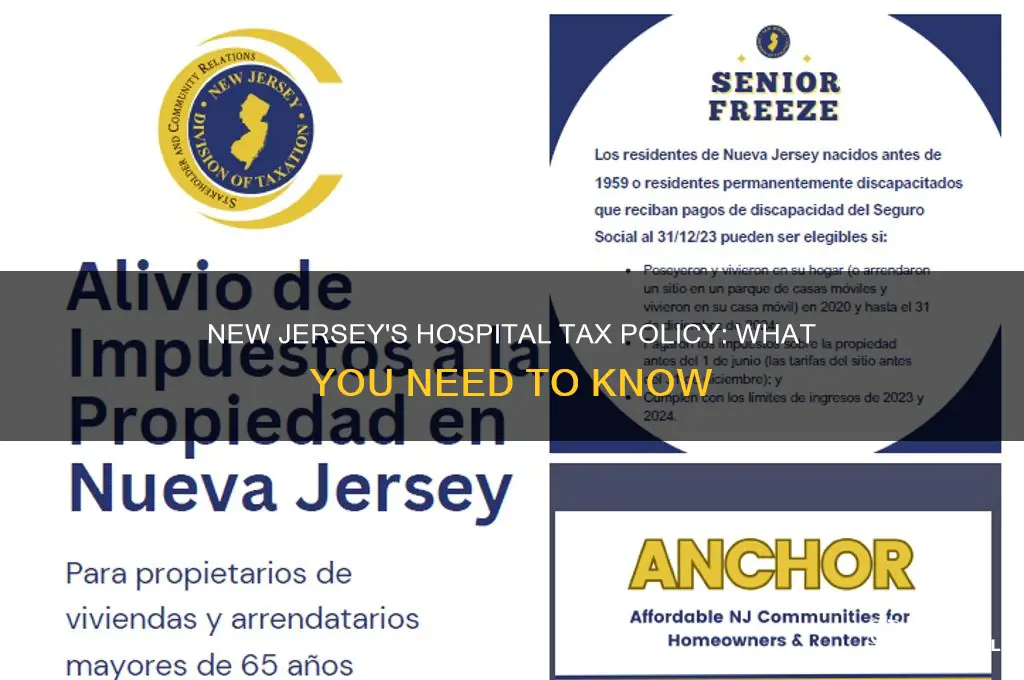 does new jersey tax hospitals