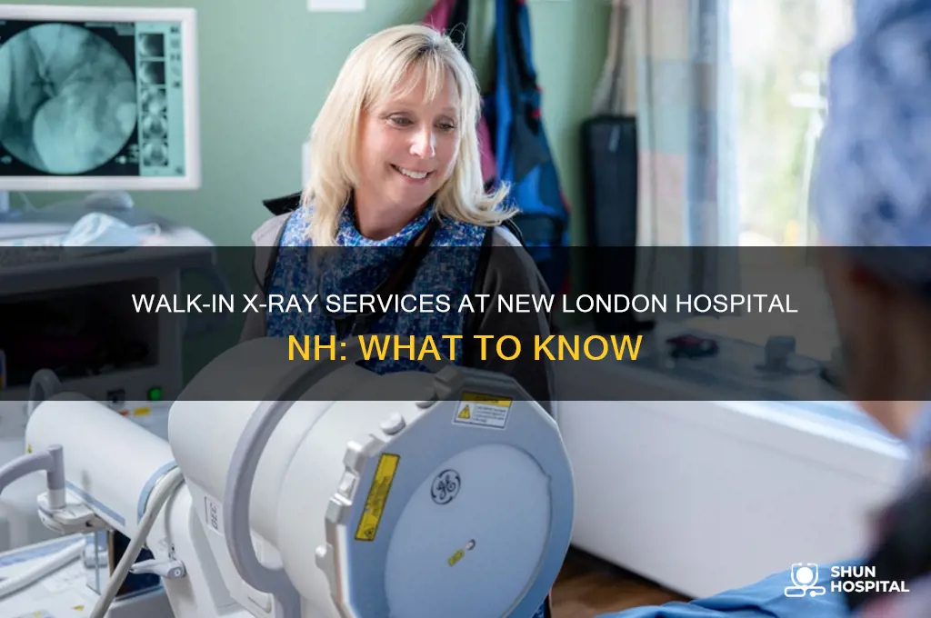 does new london hospital nh have walk in x ray