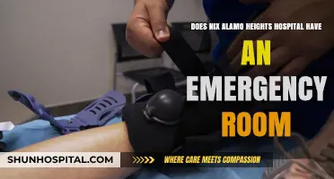 Does Nix Alamo Heights Hospital Offer Emergency Room Services?