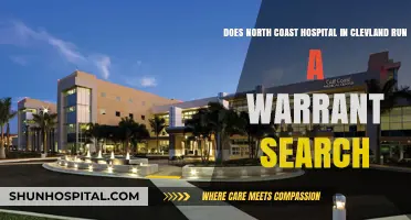 Does North Coast Hospital in Cleveland Conduct Warrant Searches?