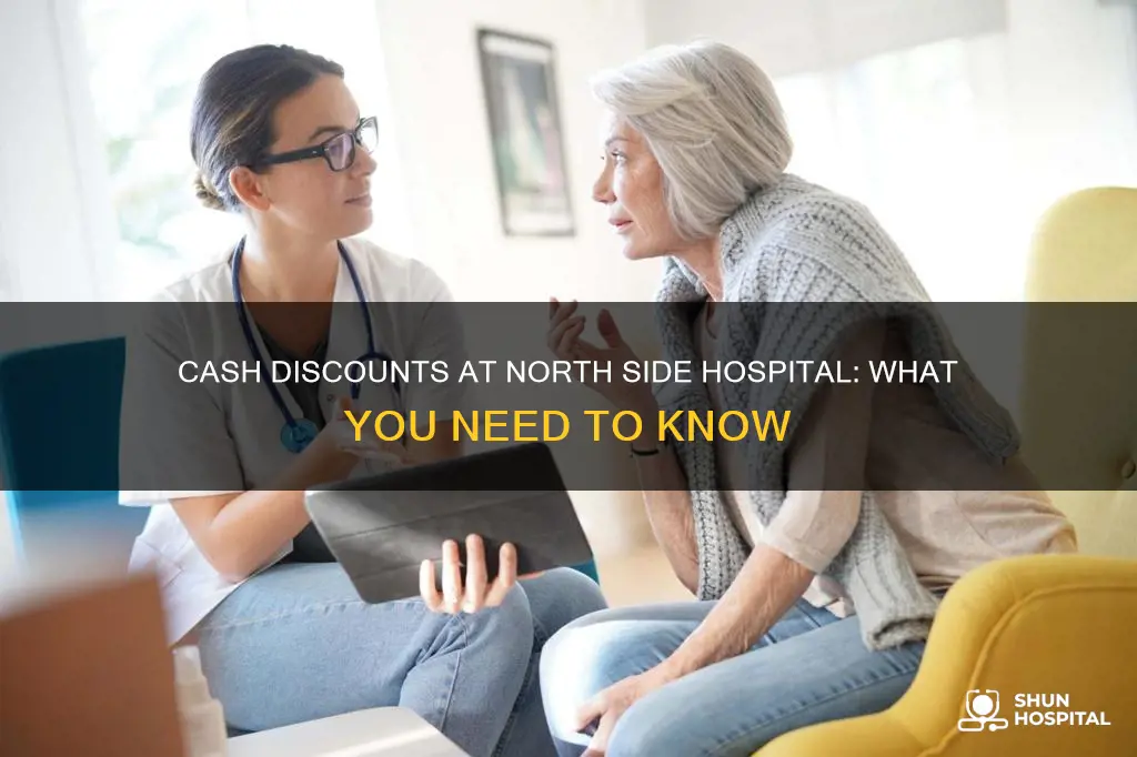 does north side hospital offer cash discounts