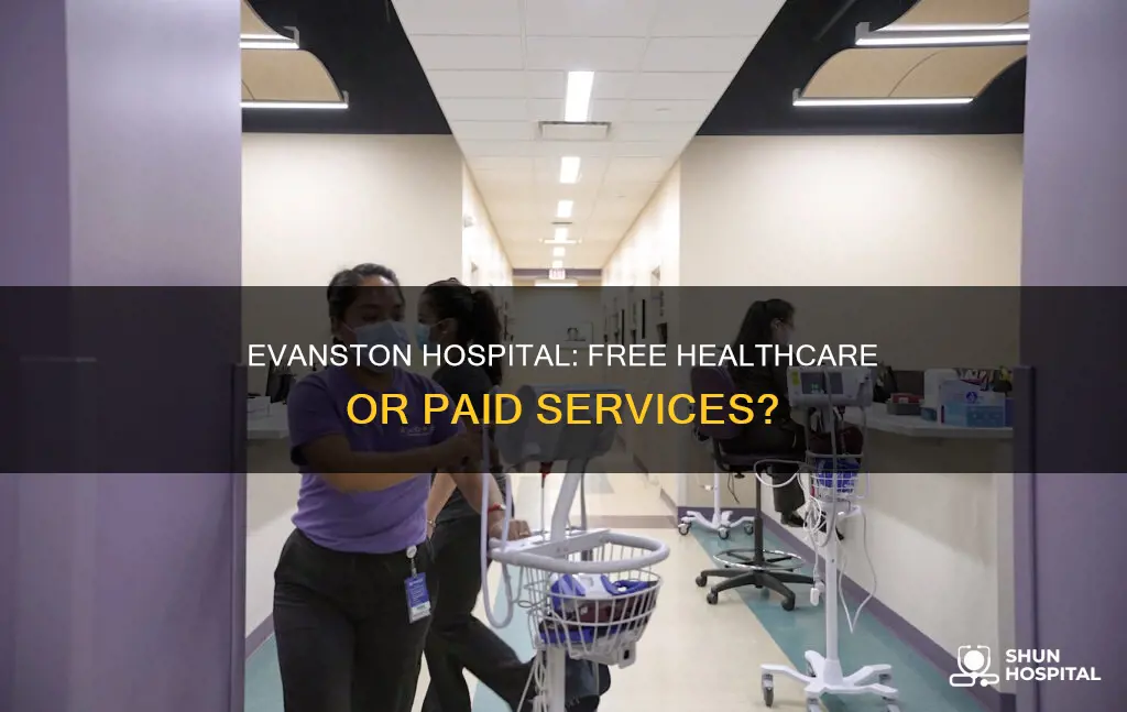 does northshore evanston hospital provide free healthcare