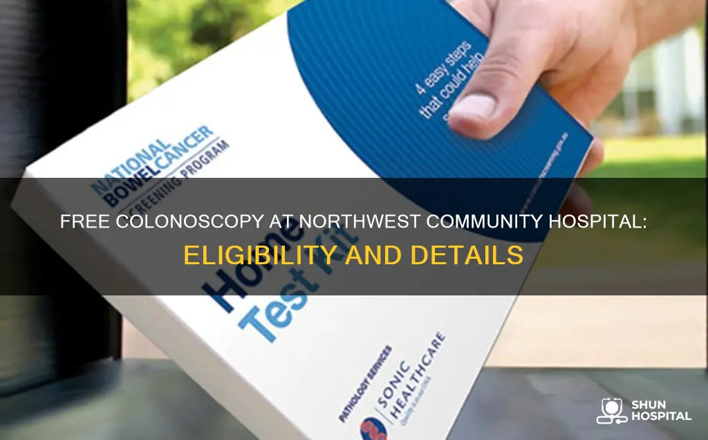 does northwest community hospital have free colonoscopy