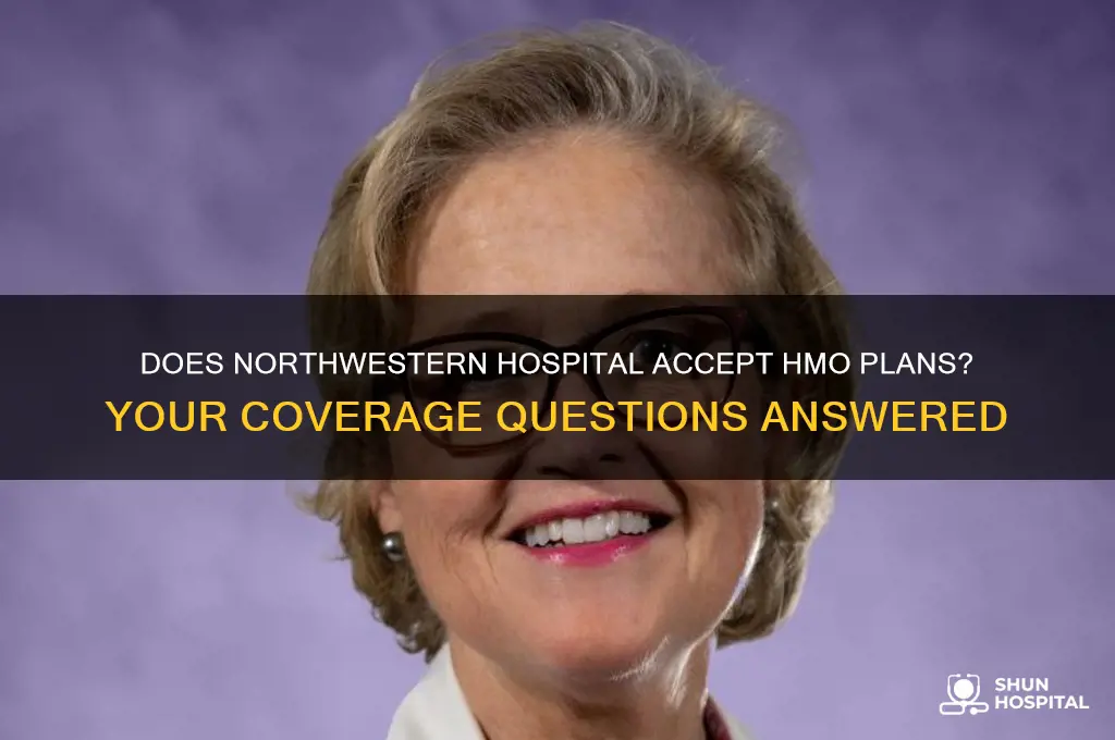 does northwestern hospital accept hmo