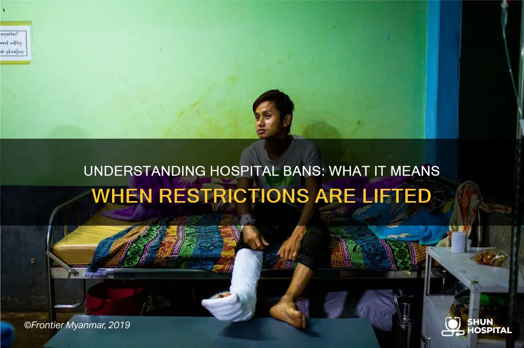 does not have thier hospital ban attached you should