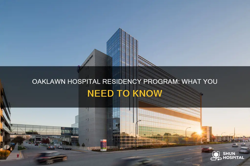does oaklawn hospital have a residency program