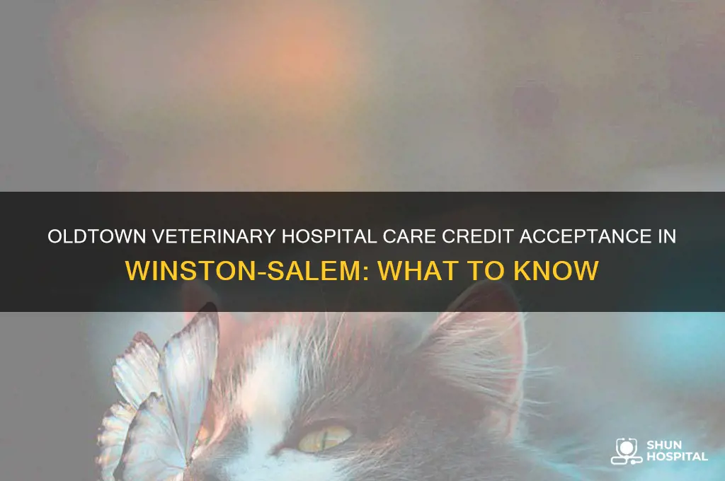does oldtown veterinary hospital accept care credit winston-salem