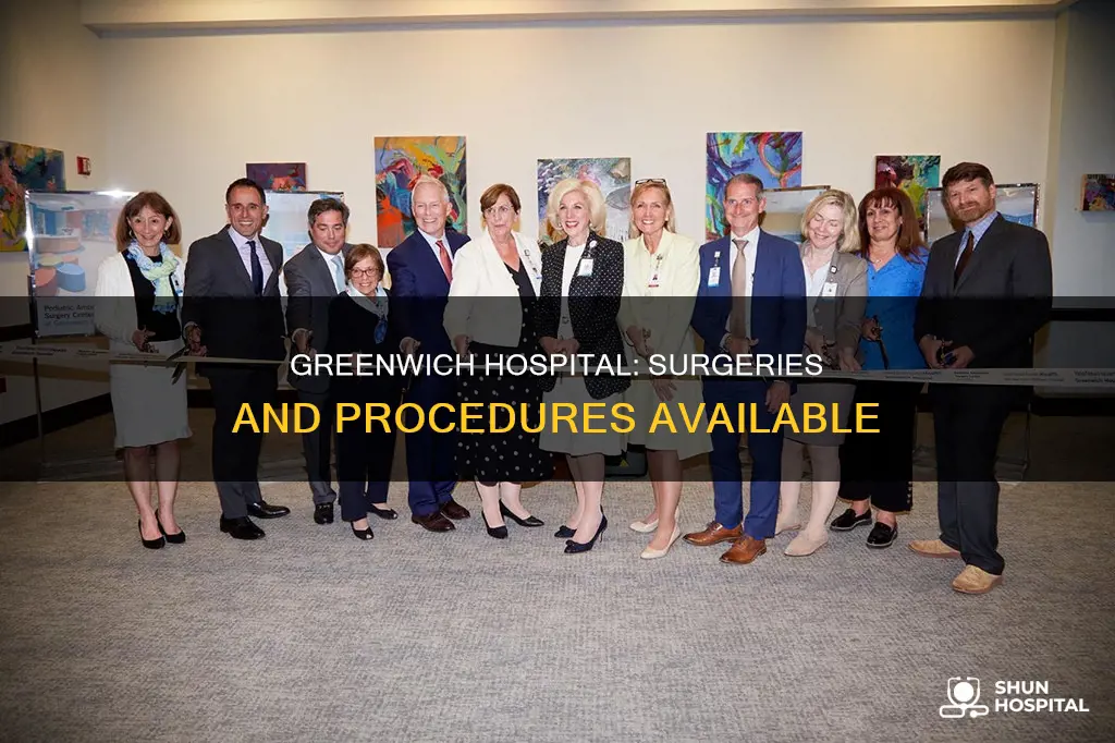 does ons do surgeries at greenwich hospital