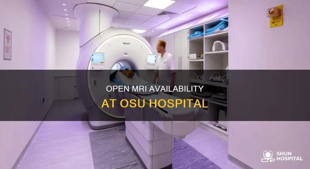 does osu hospital have an open mri