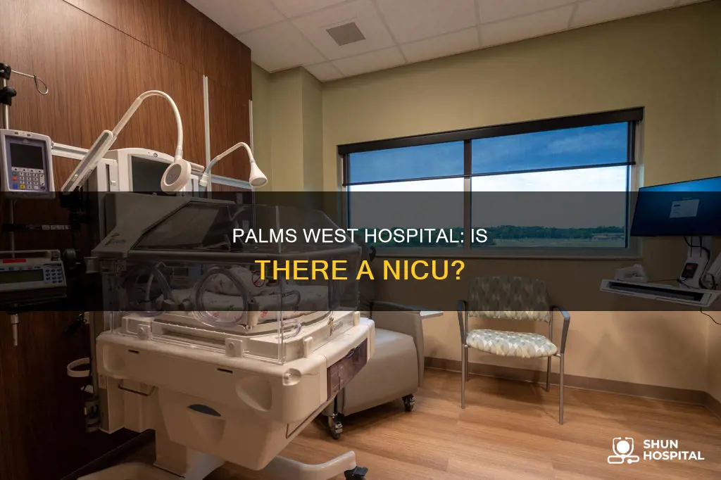 does palms west hospital have a nicu