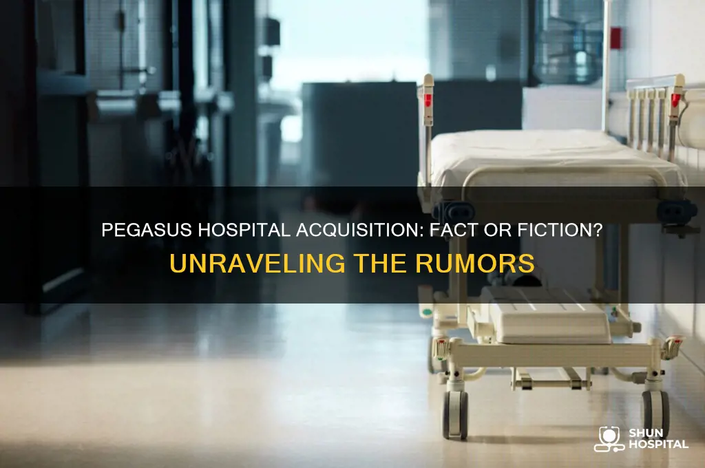 does pegasus buy the hospital