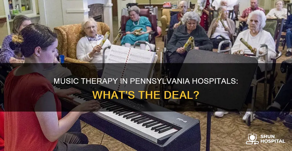 does pennsylvania have music therapy in hospitals