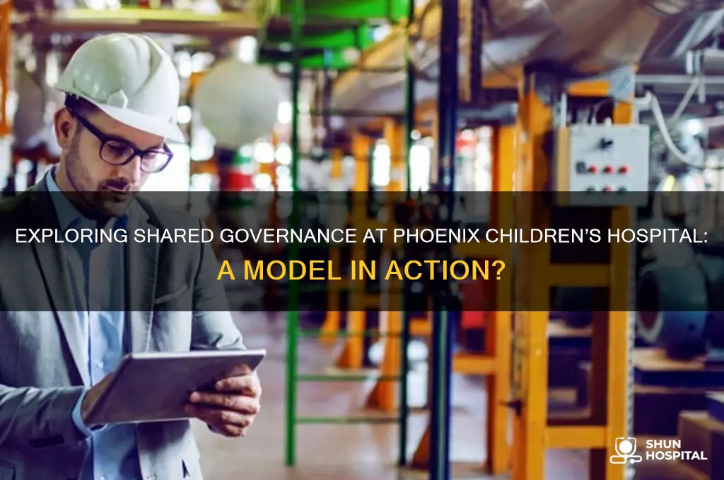 does phoenix childrens hospital have a shared governance model