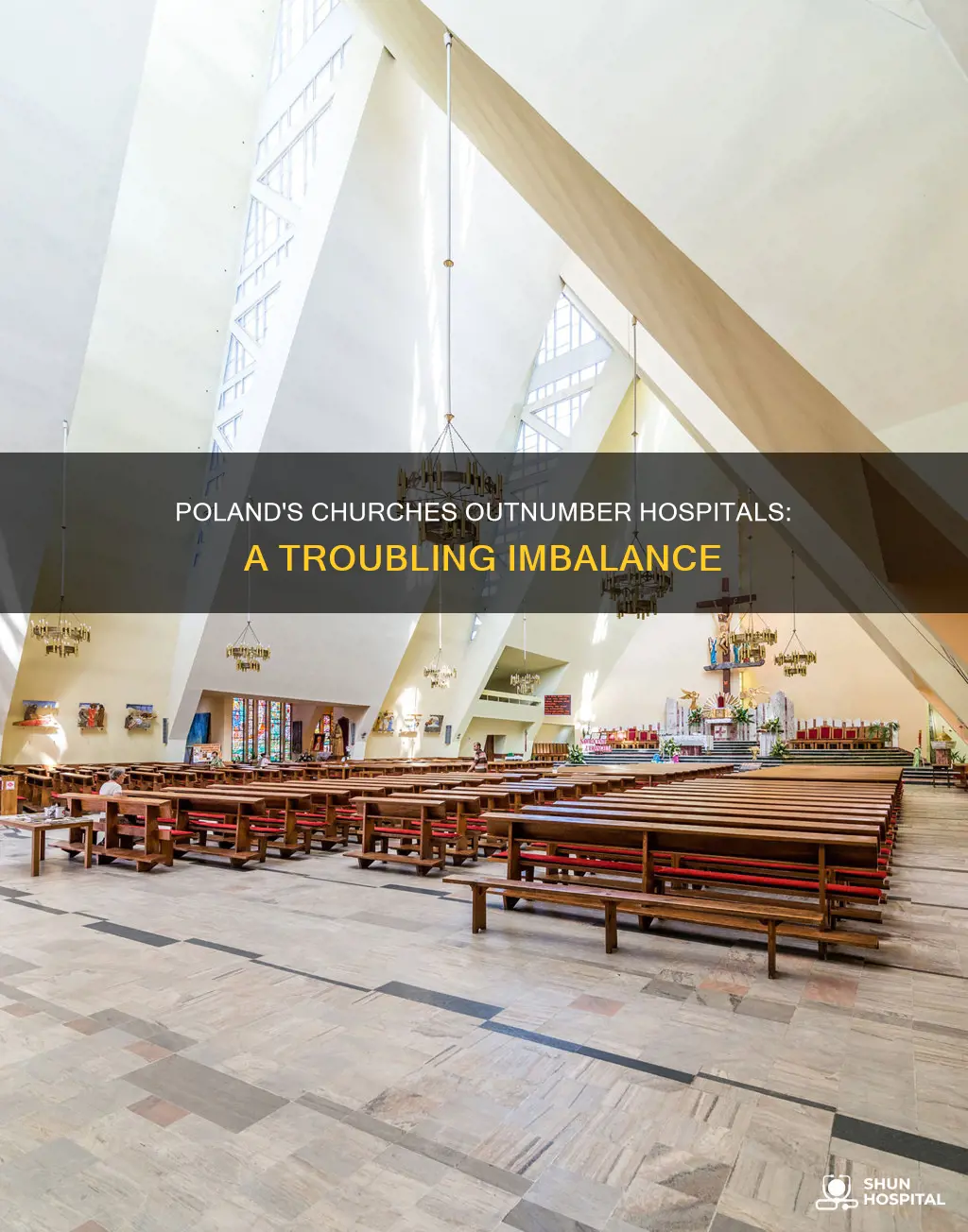 does poland have more churches than hospitals
