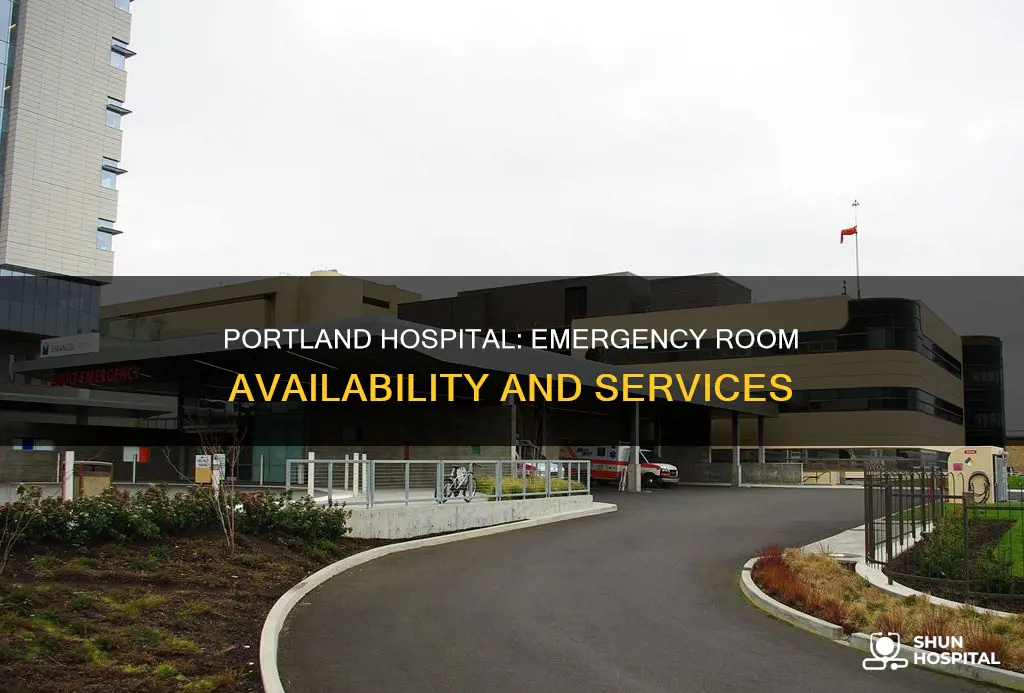 does portland hospital have an emergency room