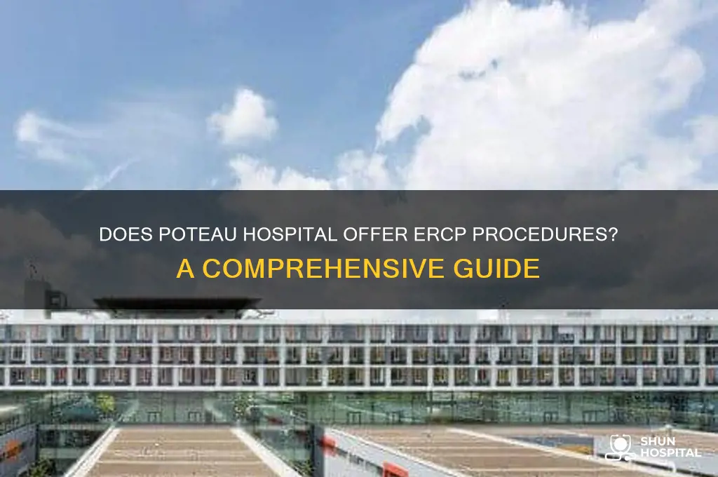 does poteau hospital do ercp