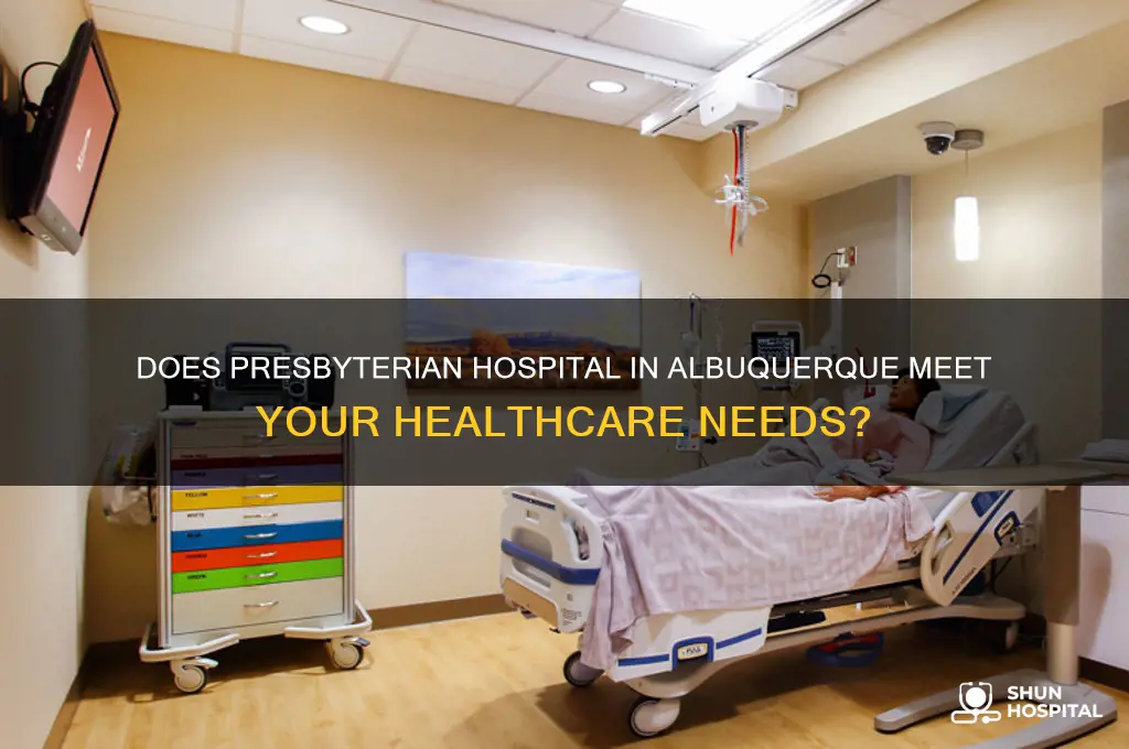 does presbyterian hospital in albuquerque