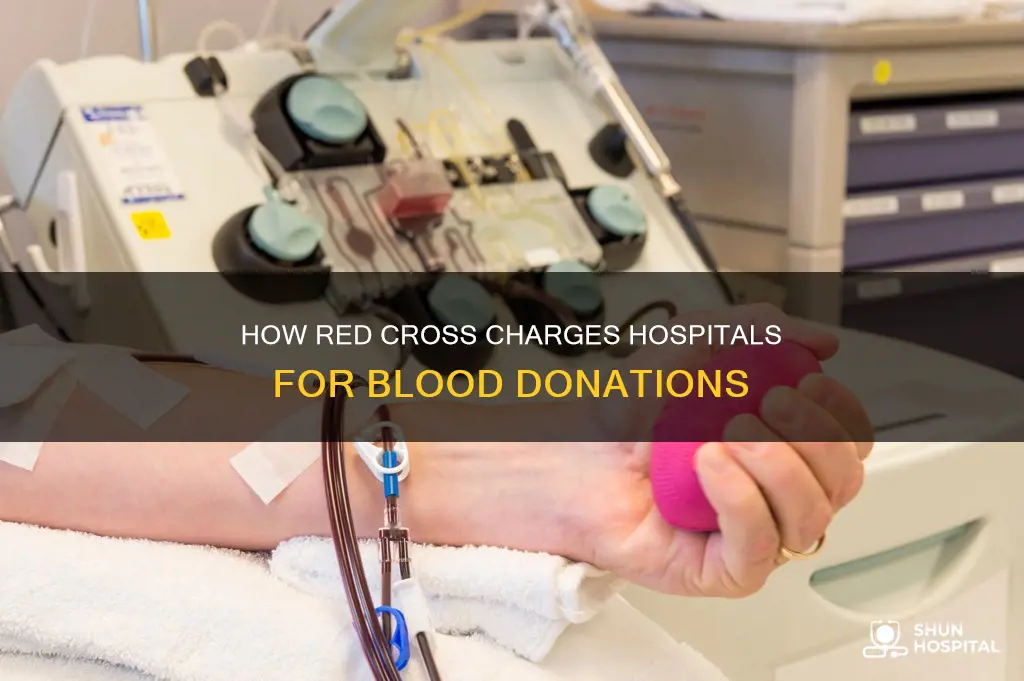 does red cross charge hospitals for blood