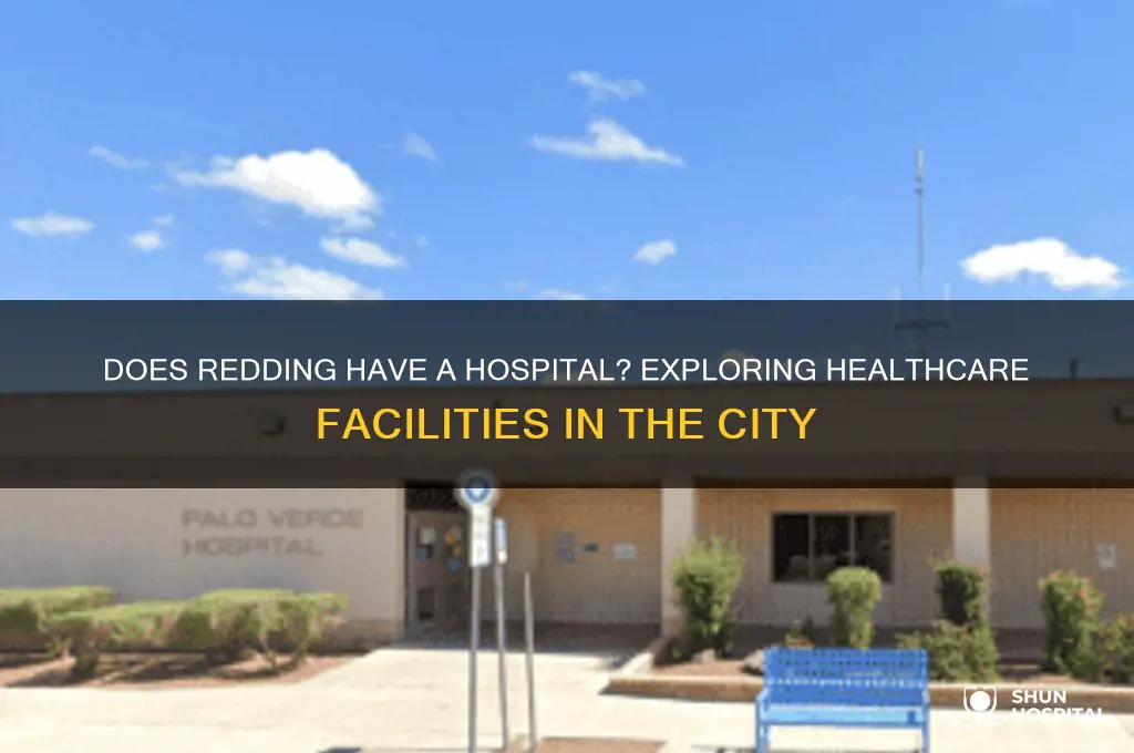 does redding have a hospital