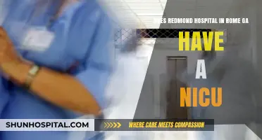 Redmond Hospital Rome GA NICU: Availability and Services Explained