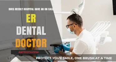 Reedly Hospital On-Call ER Dental Doctor Availability Explained