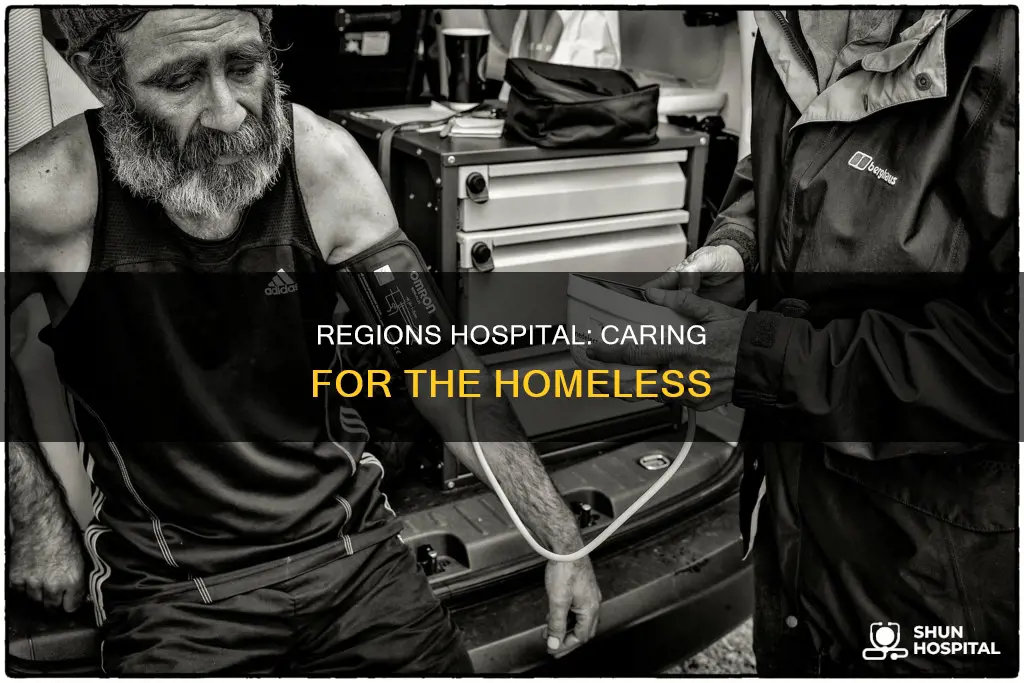does regions hospital care for hameless people