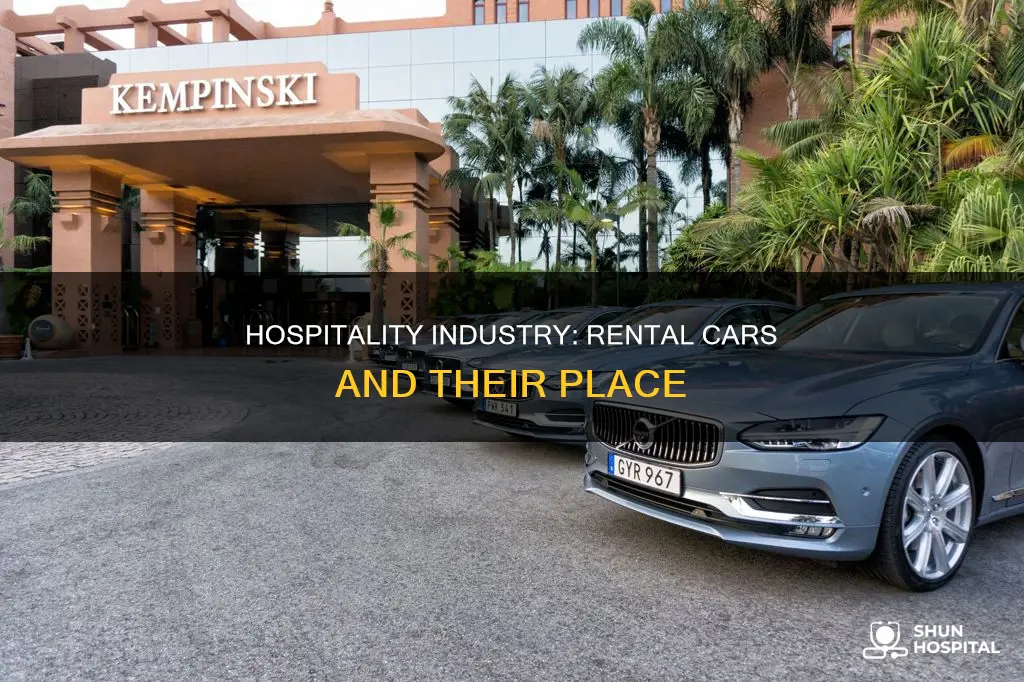 does rental car fall under hospitality industry
