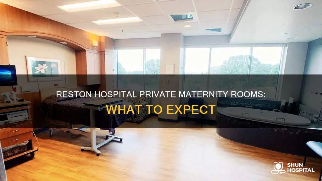 does reston hospital have private maternity rooms