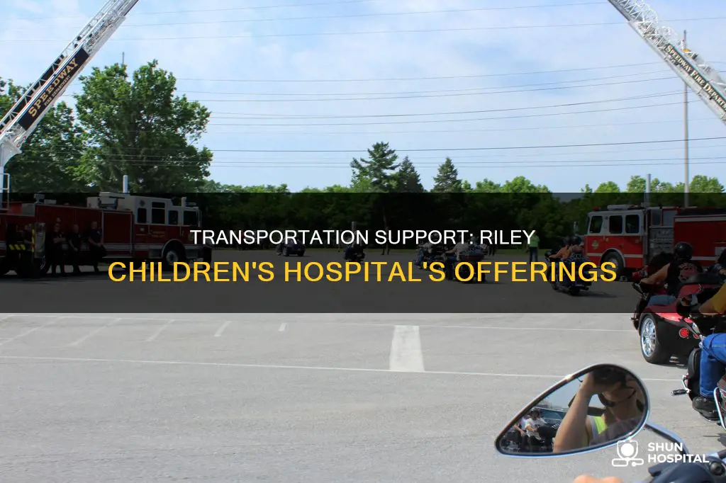 does riley childrens hospital help with transportation