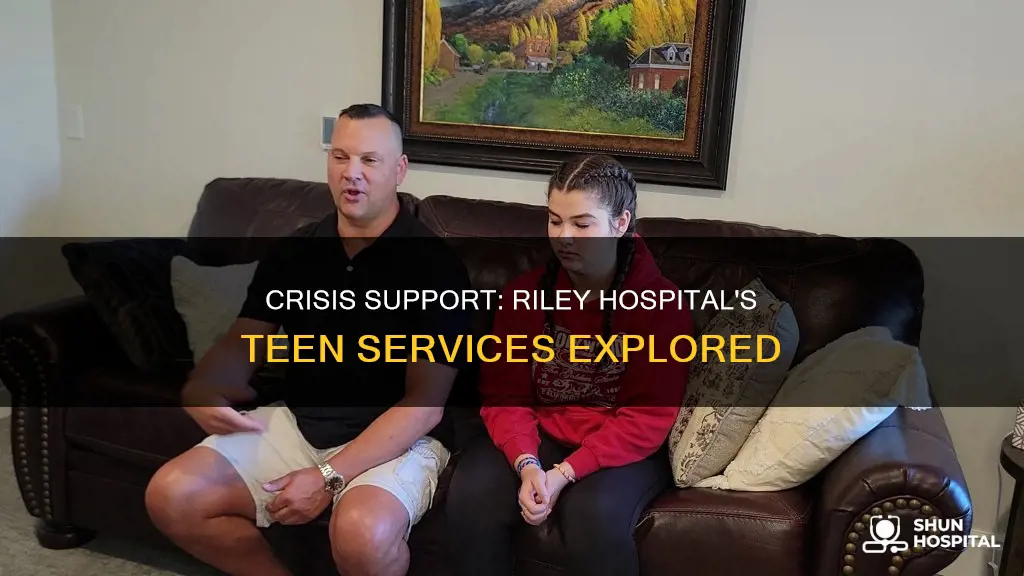 does riley hospital have a teen crisis