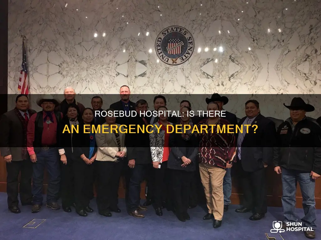 does rosebud hospital have an emergency department