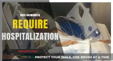 Salmonella Infections: When Does Hospitalization Become Necessary?