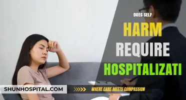 Self-Harm and Hospitalization: When Is Inpatient Care Necessary?