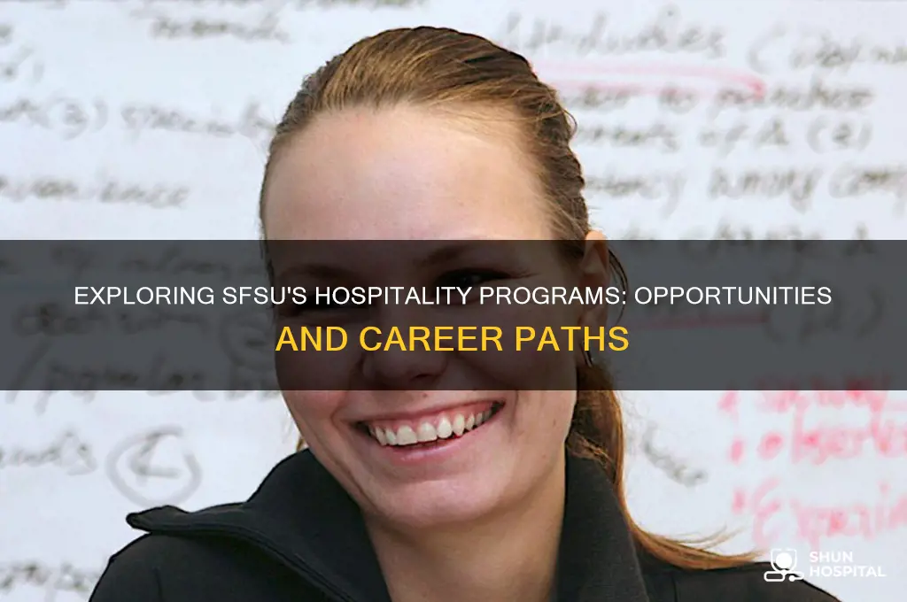 does sfsu have hospitality programs