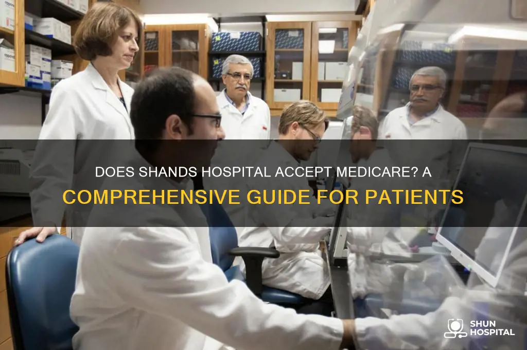 does shands hospital accept medicare