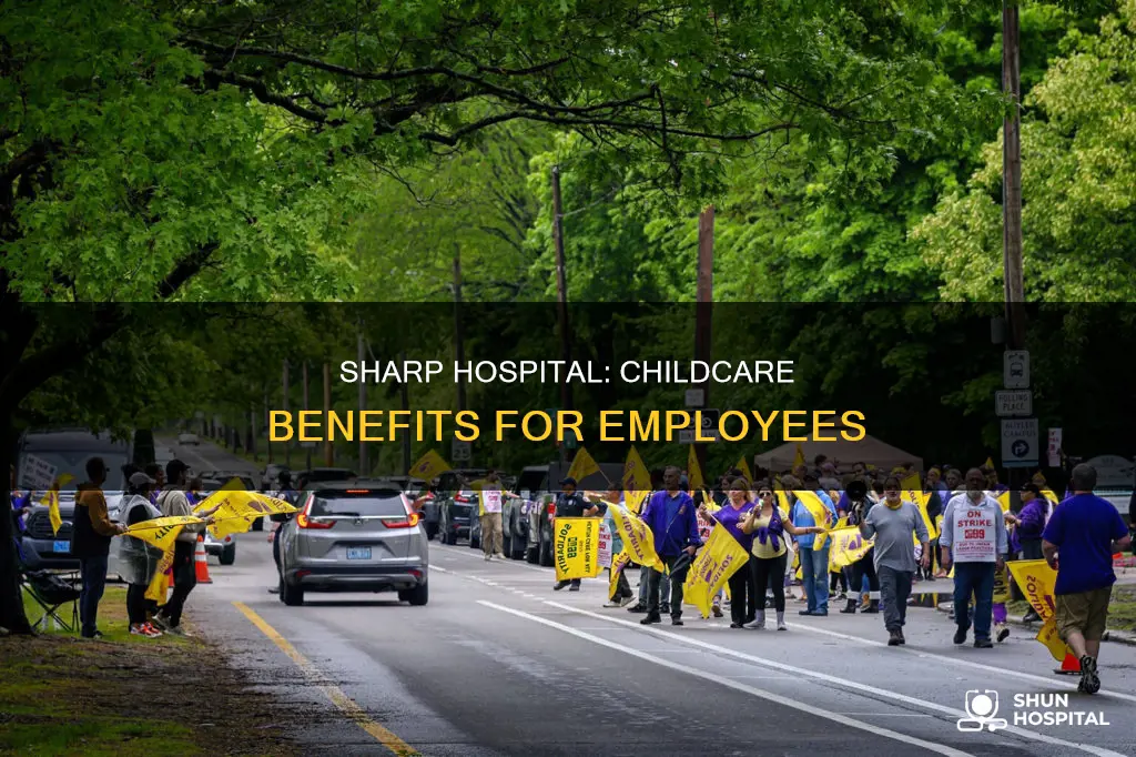 does sharp hospital offer childcare for employees