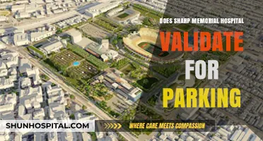 Sharp Memorial Hospital: Parking Validation Options