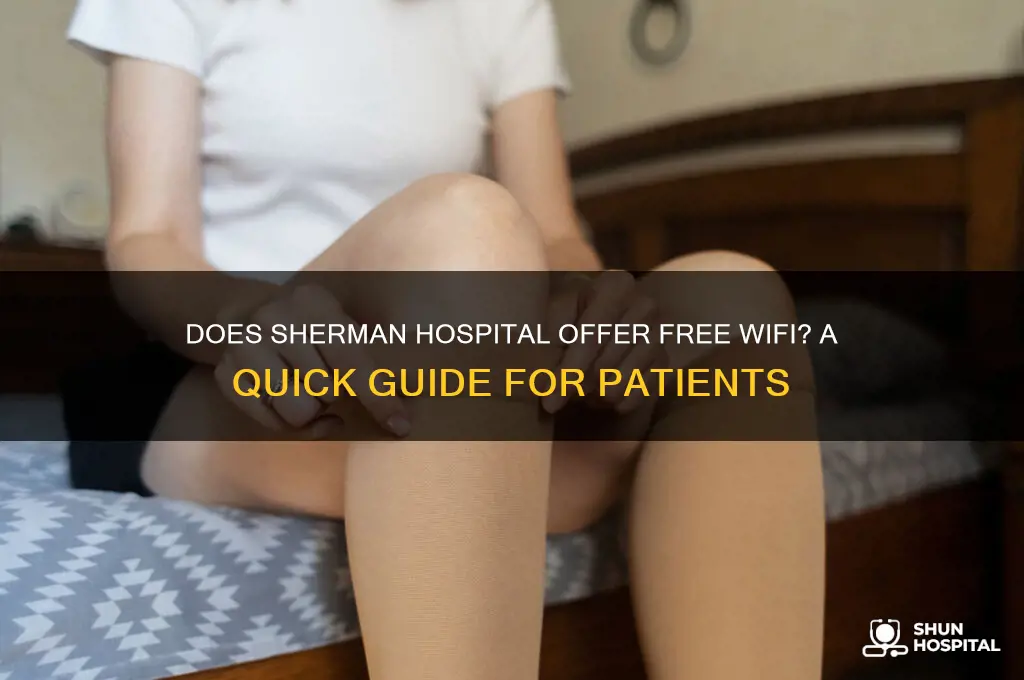 does sherman hospital have wifi