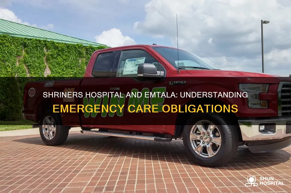 does shriners hospital follow emtala
